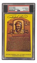 Ralph Kiner Signed 4x6 Pittsburgh Pirates HOF Plaque Card PSA/DNA 85027897 - £30.51 GBP