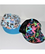 H&amp;M HIP HOP HAT / SMALL BASEBALL CAP 13-14Y+ SNAPBACK ~ GRAFFITI PRINT G... - £14.93 GBP