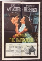 *THE RAINMAKER (1956) Depression-Era Con Man Burt Lancaster &amp; Katharine ... - $225.00