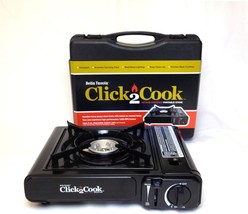 Bt-4000 Click2Cook Butane Powered Portable Stove By Bella Tavola. - £52.40 GBP