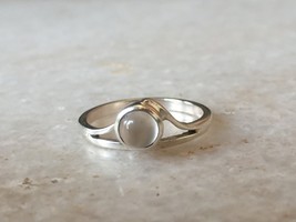 Handmade Ring ,Gifts For Her ,Moonstone Ring , jewelry Gift - £67.05 GBP
