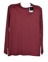 Raffi Claret Red Aqua Cotton Sweater Men&#39;s Knit Sweatshirt Long Sleeve S... - $46.02