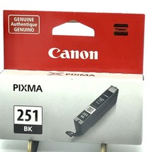 CANON Pixma 251 Black INK Printer Cartridge Genuine CLI-251 7ml NEW Sealed - $7.42