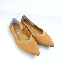 Rothy&#39;s Chaussures Femmes 9.5 Marron Orange Ambre The Point Ballet Plats Confort - £45.50 GBP