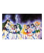 Sailor Moon All Complete Scouts Wall Art Poster 23&quot; x 36&quot; - £14.85 GBP