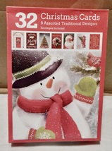 Boxed Christmas Cards Assortment 32ea You Choose Type 4.5&quot; x 6.5” NIB 272P - $12.49