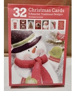 Boxed Christmas Cards Assortment 32ea You Choose Type 4.5&quot; x 6.5” NIB 272P - £10.00 GBP