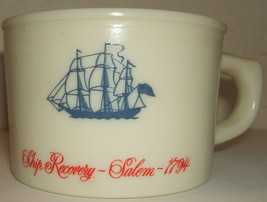 Old Spice Collectibles: glass shaving mug; &quot;Late Glass Mug 04&quot; 1970s-1992 - $15.00