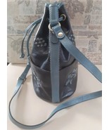 Patricia Nash Vintage Brindisi Midnight Drawstring Bucket Bag P41206 U2 - $136.54 CAD