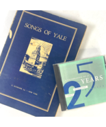 Yale University Vtg Songs Book 1934 + Symphony Orchestra 25th Anniv CD 1990 - £37.96 GBP