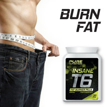 Pure Nutrition T6 Insane Fat Burner Pill – Extreme Fat Burners Tablets - £23.18 GBP