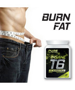 PURE NUTRITION T6 INSANE FAT BURNER PILL – EXTREME FAT BURNERS TABLETS - £22.80 GBP
