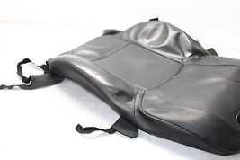 2009-2012 BMW 750Li 740i F01 FRONT LEFT UPPER SEAT LEATHER COVER BLACK H0730 image 6
