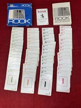 Rook Blue 1972 VTG Card Game w/ Case &amp; Rule Book Parker Brothers General Mills - £11.67 GBP