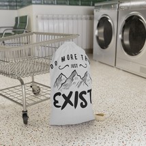 Custom Motivational Laundry Bag: &quot;Do More Than Exist&quot; - £25.05 GBP+