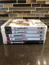 5 Lot Bundle MADDEN 07 08 09 11 12 Sony Playstation 3 PS3 Games - £17.05 GBP