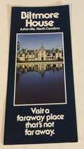 Biltmore House Vintage Travel Brochure Asheville North Carolina BR11 - £7.74 GBP