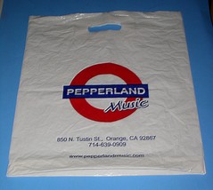 Pepperland Music Vintage Plastic Shopping Bag  - £23.52 GBP