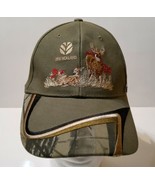 New Holland Realtree Embroidered Deer Hat Camo Corduroy w/ Tags Adjustab... - £37.09 GBP