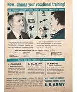1959 U.S. ARMY - Vocational Training - Choose It Yourself - Vintage Prin... - $18.84 CAD