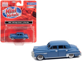 1950 Dodge Coronet La Plata Blue 1/87 HO Scale Model Car Classic Metal Works - $30.83