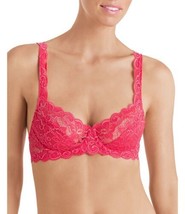 HANRO Womens Luxury Moments Lace Unlined Underwire Bra Size 34 A Color G... - $106.92
