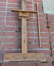 Vintage Solid Wood Artist's Floor Easel Adjustable Foldable 52 Inches - $262.35