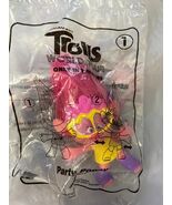 McDonald's Happy Meal Toy TROLLS World Tour #1 Party Poppy *NEW* BD1 - $9.99