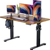 Height Adjustable Electric Standing Desk, 48 X 24 Inches Sit Stand Up Desk, Memo - £186.65 GBP