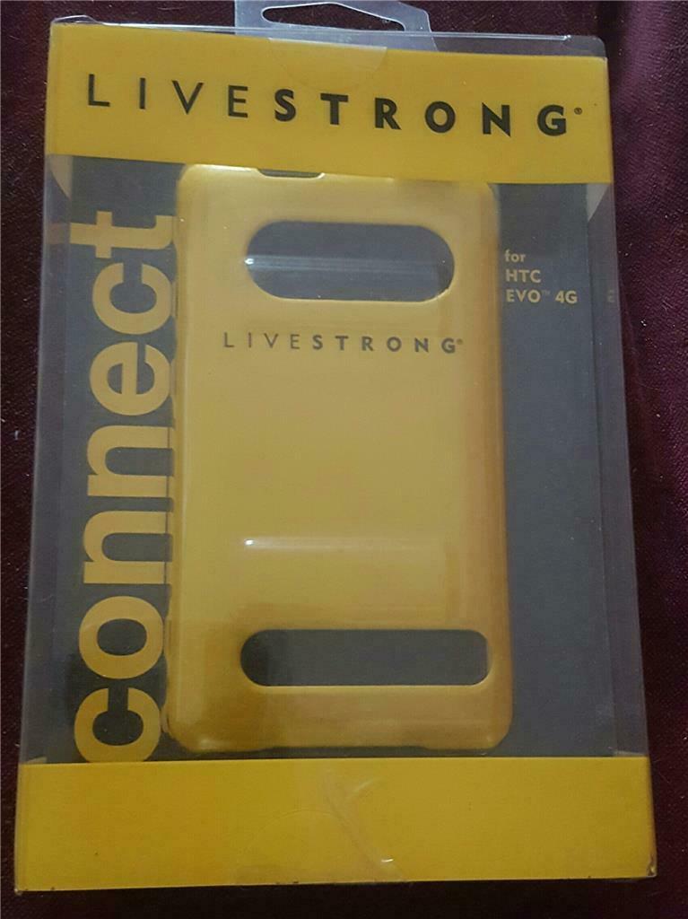 Livestrong Protective Polycarbonate Case for HTC EVO 4G - BRAND NEW IN PACKAGE - $11.87