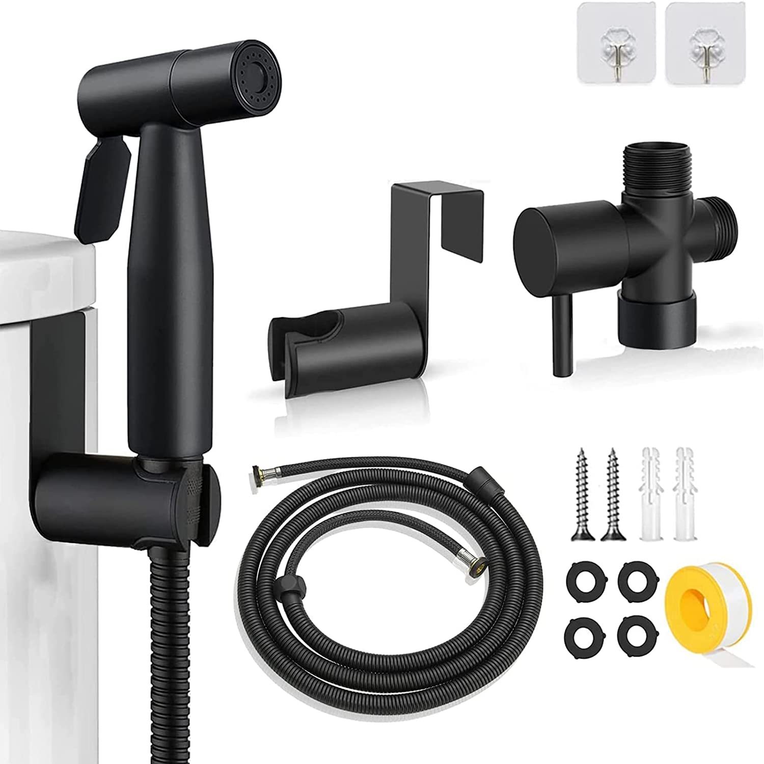 Primary image for Bathroom Jet Sprayer Kit Spray Attachment With 57'' Hose, Adjustable Water