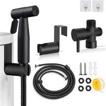 Bathroom Jet Sprayer Kit Spray Attachment With 57&#39;&#39; Hose, Adjustable Water - £24.81 GBP