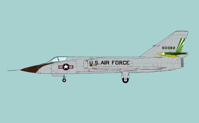 INSTANT Download Paper Craft - F-106A Delta Dart