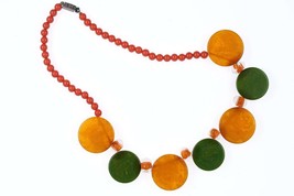 Vintage Art deco Bakelite necklace - £187.54 GBP