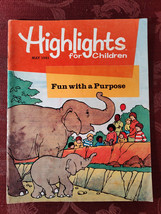 Rare HIGHLIGHTS Children&#39;s magazine May 1981 Stories Activites Puzzles! - £12.10 GBP