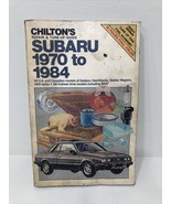 Chilton&#39;s Repair and Tune-Up Guides: Chilton&#39;s Subaru 1970-1988 by Chilt... - $5.94