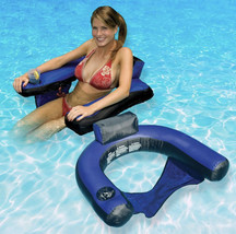 SWIMLINE INFLATABLE FLOATING FABRIC COVERED U-SEAT (as,a) M8 - £147.95 GBP