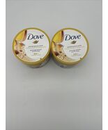 2 X DOVE EXFOLIATING BODY POLISH CRUSHED ALMOND &amp; MANGO BUTTER 10.5oz - $23.66