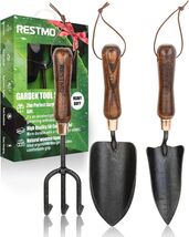Durable 3-in-1 Garden Tool Kit - Ergonomic Carbon Steel Hand Tools for G... - $89.05