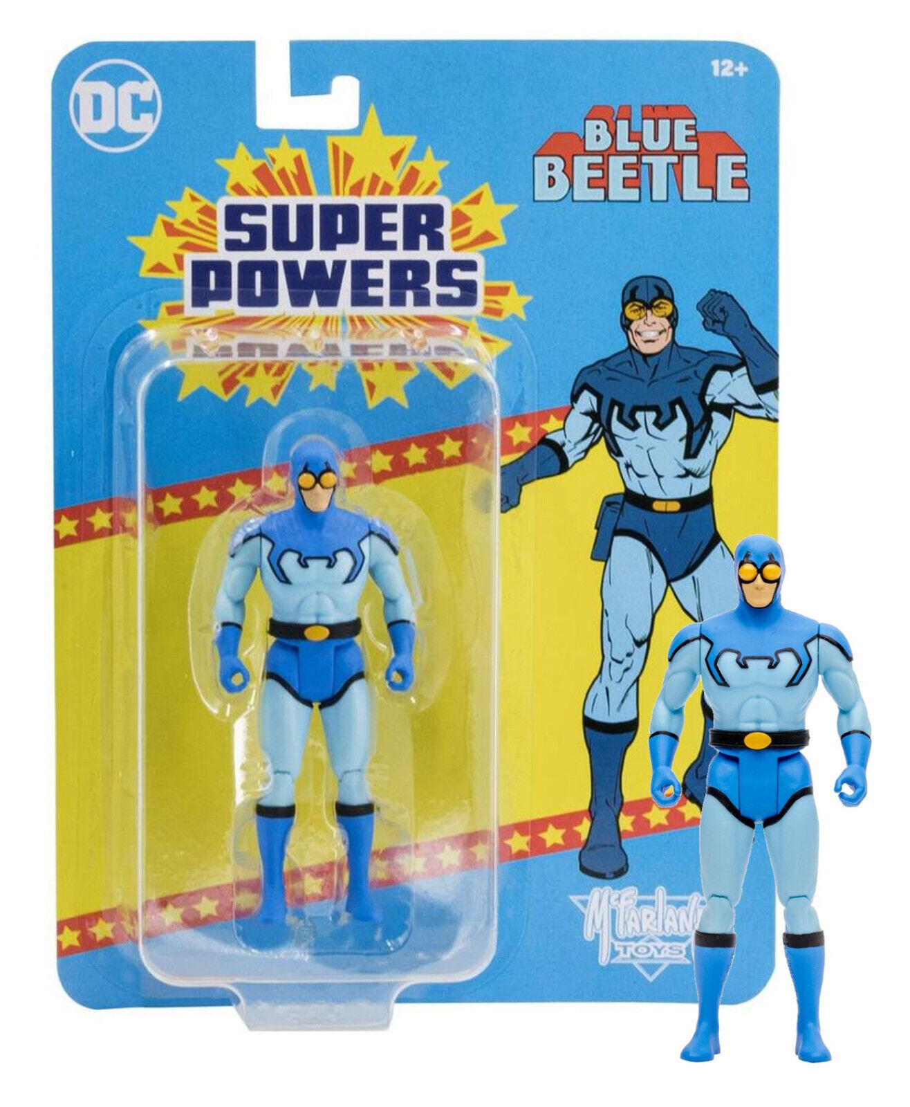 Primary image for DC Super Powers Blue Beetle Super Friends McFarlane 5in Figure Mint on Card