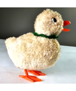 Canard mechanical toy old 1960s Wind Up Duck Duckling Hopping Bird Works... - $55.00