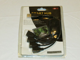 Smart Hub USB 2.0 Hi-Speed 4 ports mini hub cable adapter cell phone NEW# - £8.10 GBP