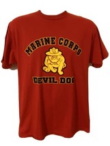 Rothco Tshirt Mens Size M Red Marine Corps Devil Dog - £10.34 GBP