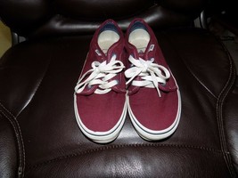 Vans &quot;Off the Wall&quot; TB5B Burgundy skateboard, surf, punk, Shoes Size 5.5... - £23.39 GBP