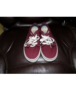 Vans &quot;Off the Wall&quot; TB5B Burgundy skateboard, surf, punk, Shoes Size 5.5... - $35.60