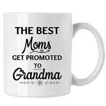 Grandma Mothers Day Family Mug, Grandmother Gift, The Best Moms Get Promoted to  - £13.39 GBP