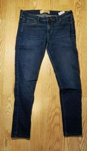 Hollister Women&#39;s Jeans Size 9S W 29 L28 Super Skinny Low Rise Denim CUTE - £14.00 GBP