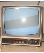 Rare Vintage General Electric GE Portable TV Television SF2106VY 11.5&quot; P... - £136.23 GBP
