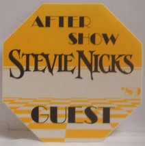 Fleetwood Mac / Stevie Nicks - Vintage Original Tour Cloth Backstage Pass Last 1 - £7.71 GBP