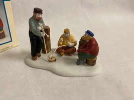 Lemax Village Collection Porcelain Figurine Fixing the Line - £15.56 GBP